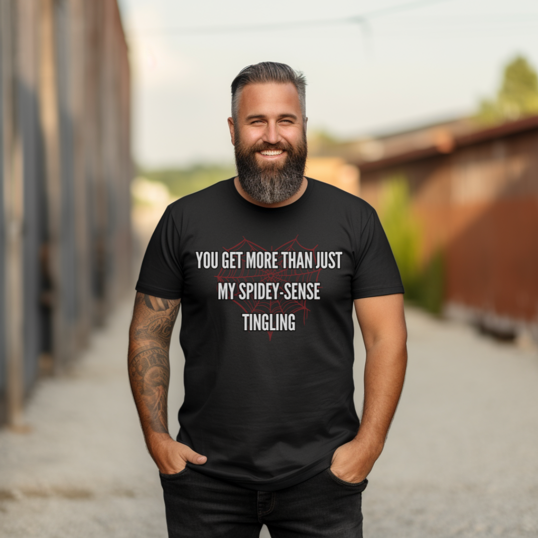 Spider Man Funny Casual Tee