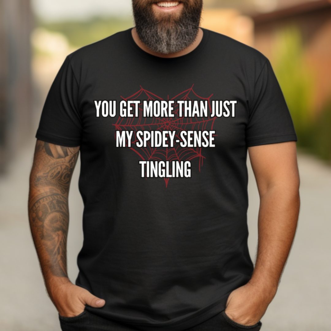 Spider Man Funny Casual Tee