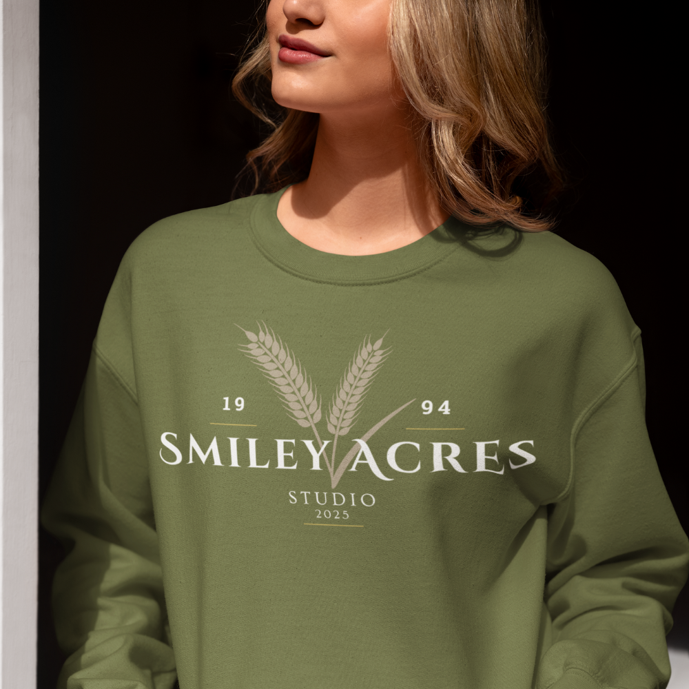 Smiley Acres Sweatshirt | Dark