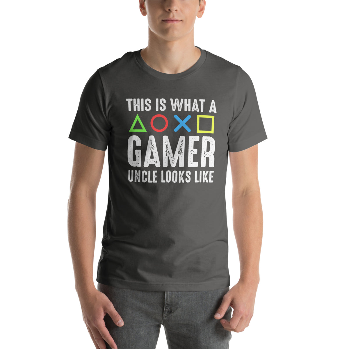 This is What a Gamer Uncle Looks Like | Men's Casual Tee | Gamer Uncle Shirt