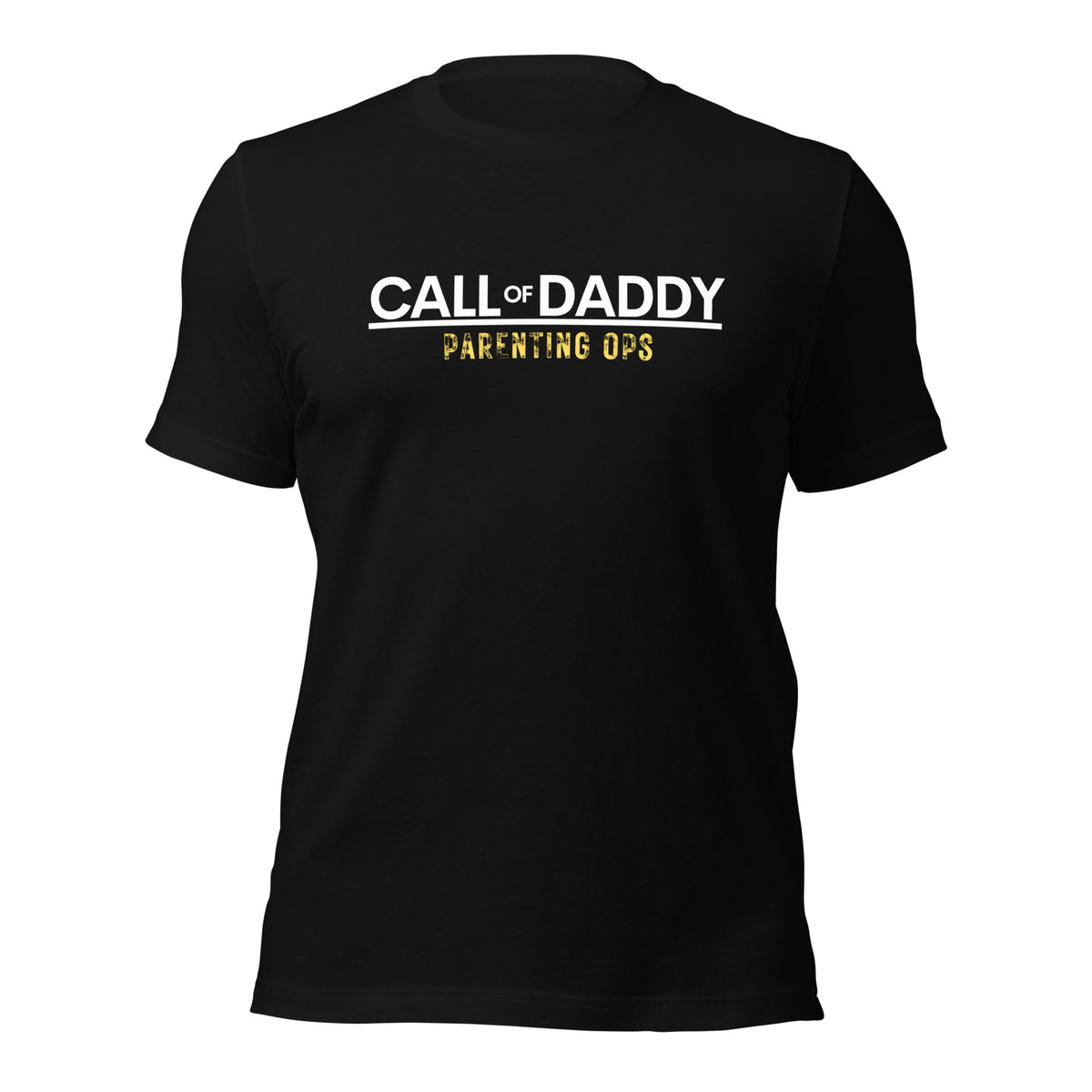 Call of Daddy Parenting Ops Black Tee