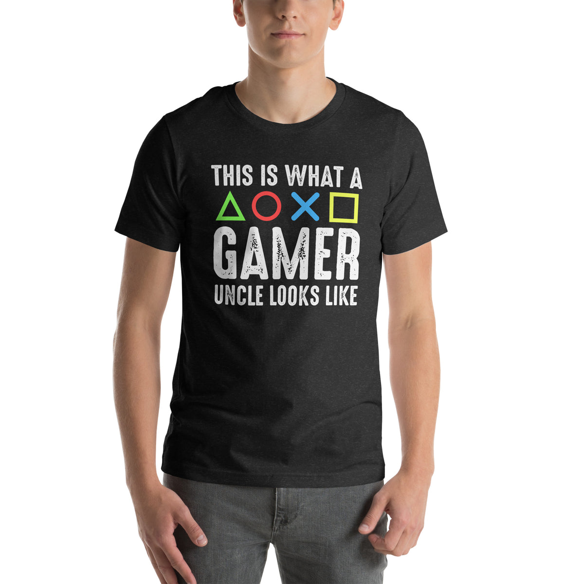 This is What a Gamer Uncle Looks Like | Men's Casual Tee | Gamer Uncle Shirt
